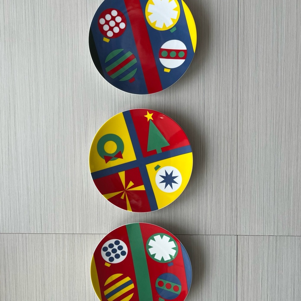 Holiday plate set